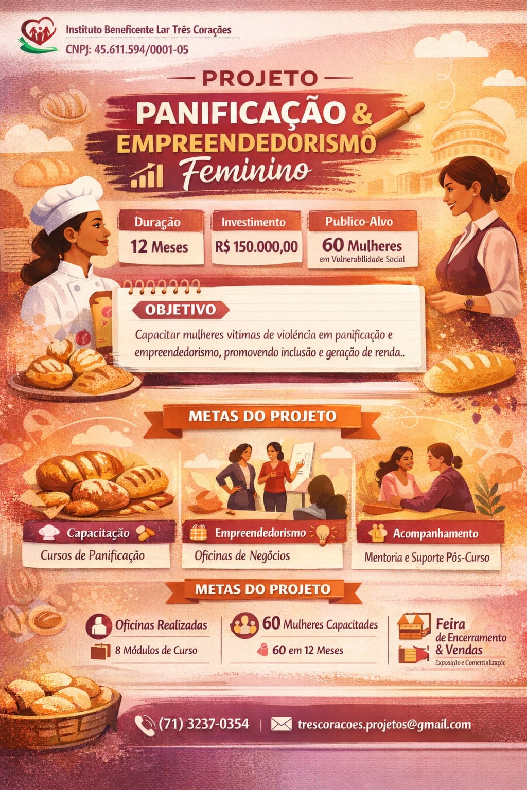 Oficina de panificação